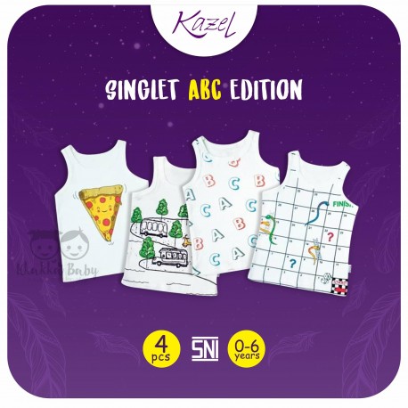Kazel - Singlet (4 pcs/pack) -  ABC Edition
