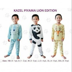 Kazel - Piyama (3 set/pack) -  Boy Lion Edition