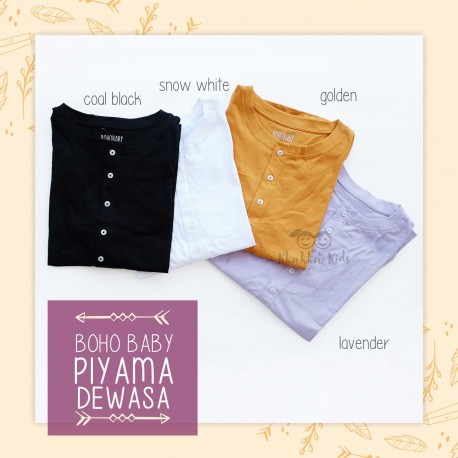 Bohobaby - Piyama Dewasa  - Lavender