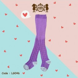 Petite Mimi - Baby Legging - Knit Light Purple (LG046/LG047)