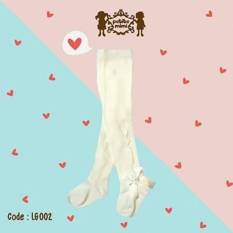 Petite Mimi - Baby Legging - White Bow (LG002/LG003/LG004)