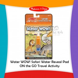 Melissa & Doug - Water WOW! Safari Water Reveal Pad - ON the GO Travel Activity