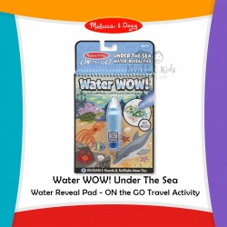 Melissa & Doug - Water WOW! Under The Sea Water Reveal Pad - ON the GO Travel Activity