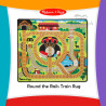 Melissa & Doug -  Round the Rails Train Rug
