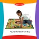 Melissa & Doug -  Round the Rails Train Rug
