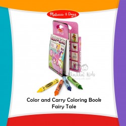 Melissa & Doug - Color and Carry Coloring Book - Fairy Tale