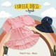 Syafeea Dress & Hijab - ( Peach Tua - Navy )