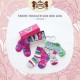 Petite Mimi - 5Pairs Toddler Sock Box Girl - Victoria
