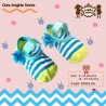 Petite Mimi - Cute Ankle Socks - Biru Strip