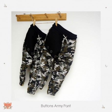 Little Jack - Buttons Army Pants