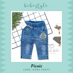 Bebestyle - Picnic Long Jeans Pants