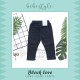 Bebestyle - Black Love Long Jeans Pants