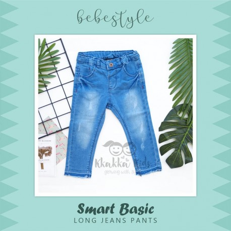 Bebestyle - Smart Basic Long Jeans Pants