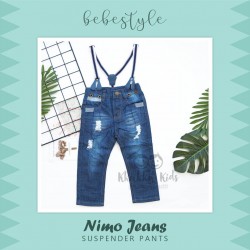 Bebestyle - Nimo Jeans Suspender Pants