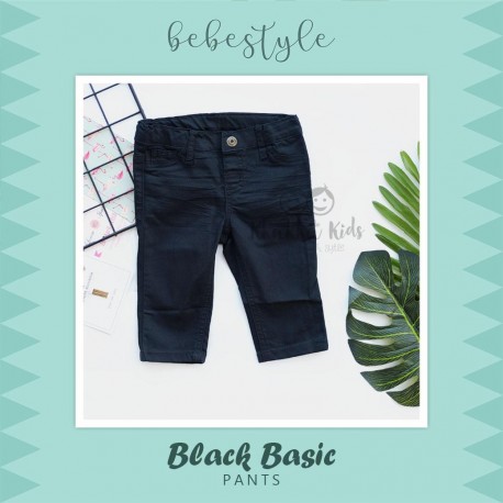 Bebestyle - Black Basic Pants