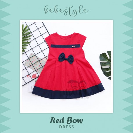 Bebestyle - Red Bow Dress