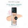 Maybelline - Fit Me Matte + Poreless Foundation Bottle 30ML - 128(Warm Nude)