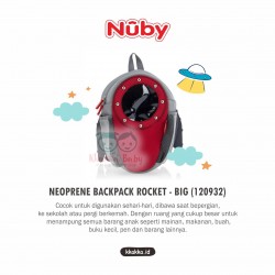 Nuby - Neoprene Backpack Rocket - Big (120932)