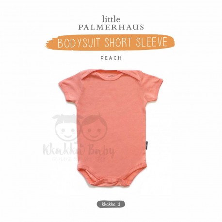 Little Palmerhaus - Baby Bodysuit Short Sleeve (Jumper) - Peach