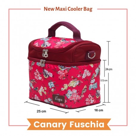 Allegra - Cannary Fuschia New Maxi Cooler Bag