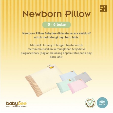 Babybee - Newborn Pillow With Case