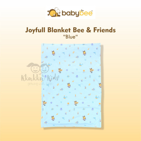 Babybee - Joyfull Blanket Bee & Friends - Blue