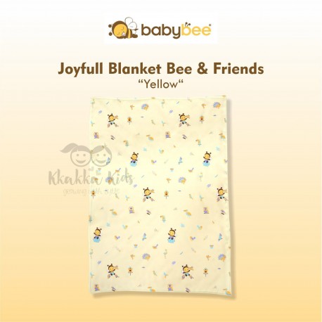 Babybee - Joyfull Blanket Bee & Friends - Yellow