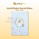 Babybee - Joyfull Blanket Special Edition - Silver-Ivory