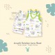 Aruchi - 1 Set Setelan Love Boat - Tanpa Lengan / Kutung [1Set]