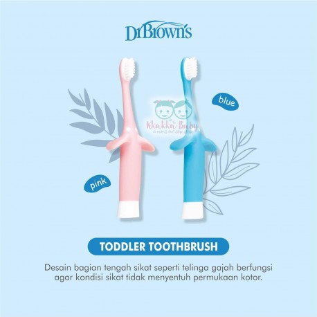 Dr Brown - Toodler Toothbrush - Pink