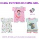 Kazel - Romper (3 pcs/pack) - Dancing Girl Edition