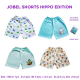 Jobel - Shorts (4 pcs/pack) - Hippo Edition