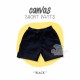 Canvas Short Pants - Black