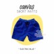 Canvas Short Pants - Electric Blue