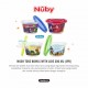 Nuby - Wash Toss Bowls With Lids 300 ML (4Pk) (119611)