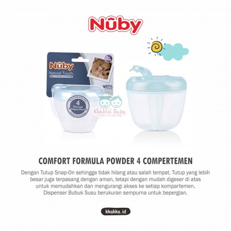 Nuby - Comfort Formula Powder 4 Compertemen [123160]
