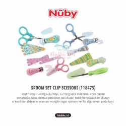 Nuby - Groom Set Clip Scissors (118475)