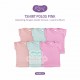 Kazel - Tshirt (6 pcs/Pack) - Polos Pink