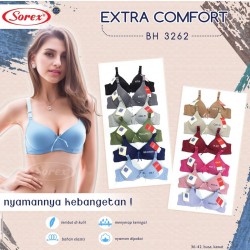 Sorex - Bra Sorex Extra Comfort 3262 (Kawat) - Maroon