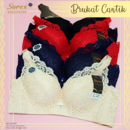 Sorex - Bra Sorex Exclusive CA 043 - Red