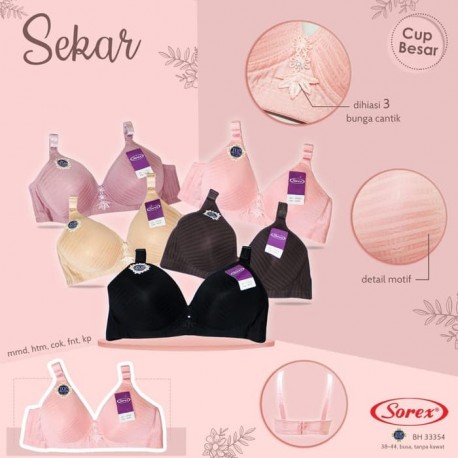 Sorex - Bra Sorex 33354 - Coffee