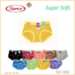 Sorex - ECER 1Pcs Celana Dalam Super Soft 1255 [ECER 1PCS]