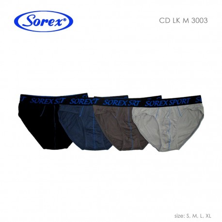 Sorex - ECER 1Pcs Celana Dalam Pria LK 3003 [ECER 1PCS]