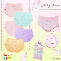 Sorex - ECER 1Pcs Celana Dalam Anak Sorex Kids SK NB310 [ECER 1PCS]