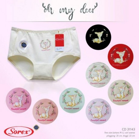 Sorex - ECER 1 Pcs Celana Dalam 31143 [ECER 1 Pcs]