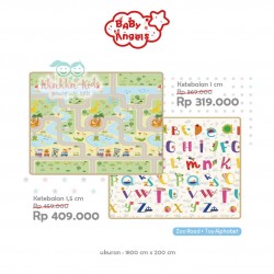 Baby Angel PE Roll (TEBAL 1CM) - Zoo Road + Toy Alphabet [TEBAL 1CM]