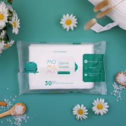 Momami - Saline Wipes 30 Sheet