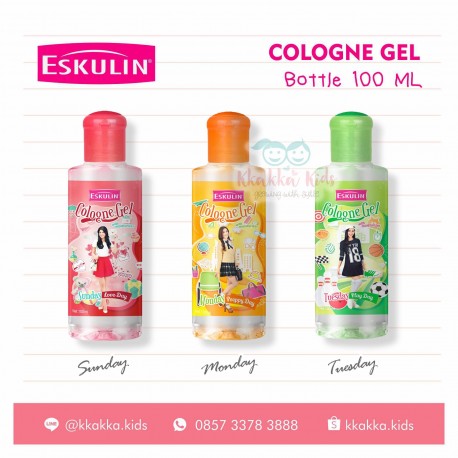 Eskulin - Cologne Gel 100 ML BOTOL - Day Tuesday