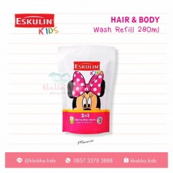 Eskulin - Hair & Body Wash REFILL 280ML - Soft & Protect(Minnie)