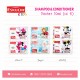 Eskulin - ECER 6 Sachet Disney Shampoo & Conditioner 10ML - Minnie [ECER 6 Sachet]